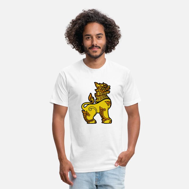 Chinthe burma asian god animal