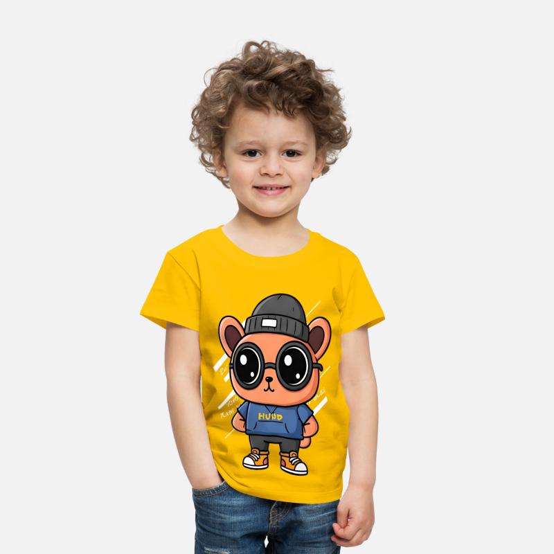 Cool Bear Streetwear - Hipster Cartoon Style
