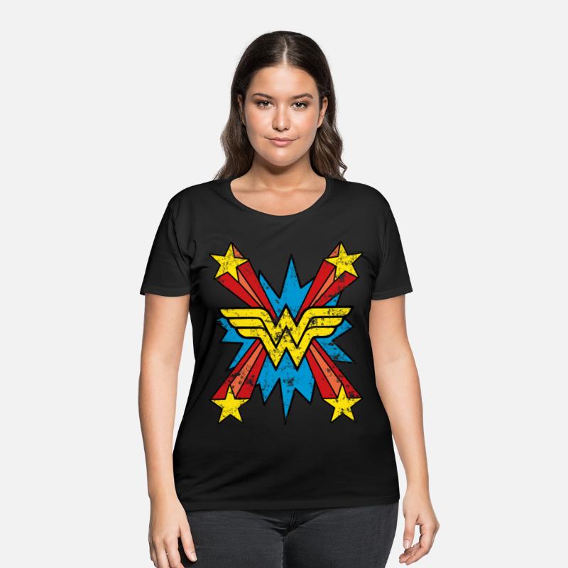 DC Comics Wonder Woman Retro Symbol Vintage