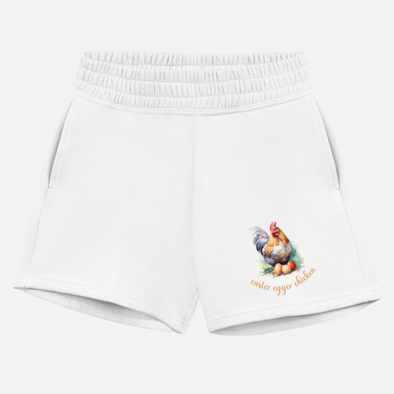 Easter Egger Chicken with Eggs