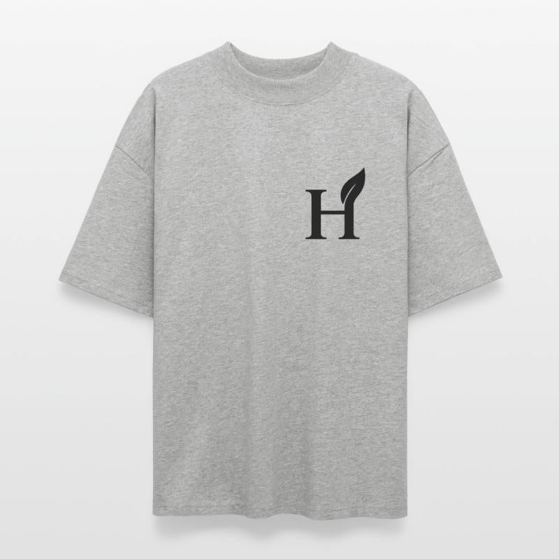 Elegant Monogram with Leaf Accent