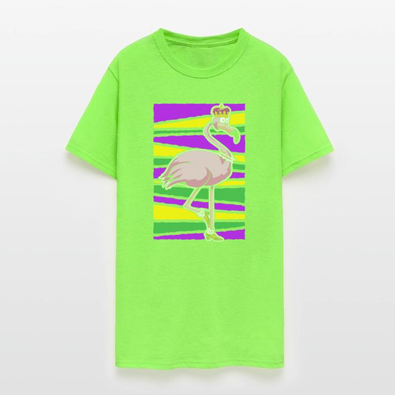 Flamingo Lover Mardi Gras Celebration Shenanigan