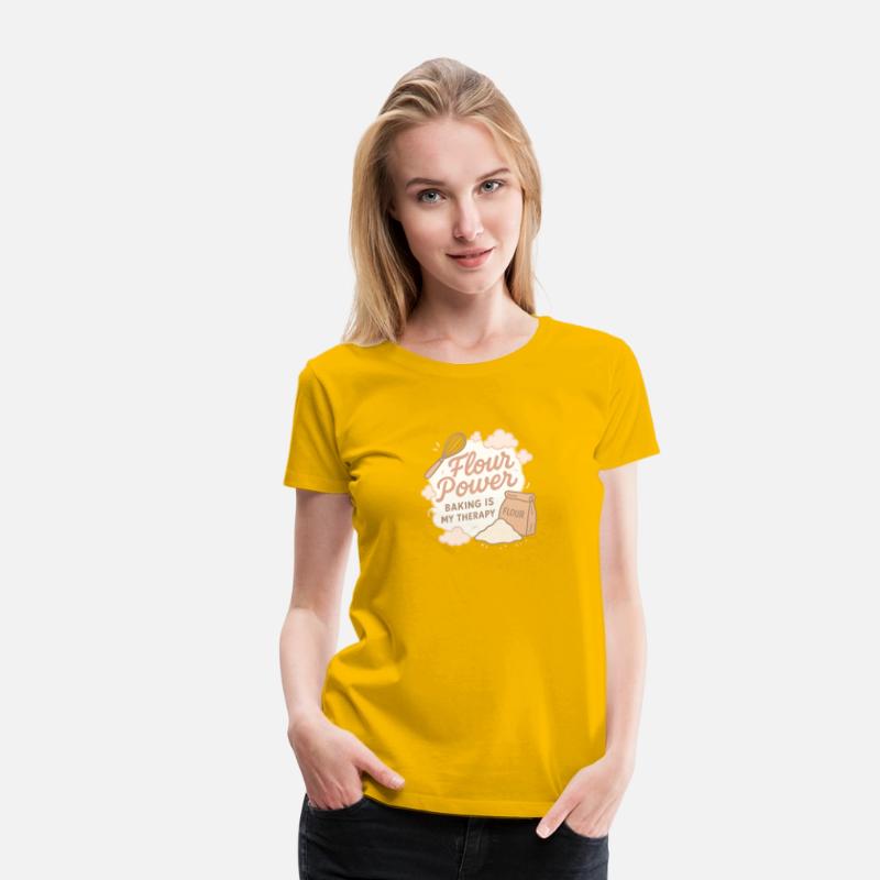 Flour Power – Perfect Tee for Every Baking Addict