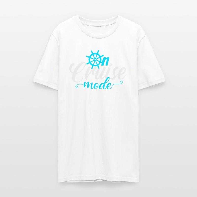 On Cruise Mode Ship Wheel Blue