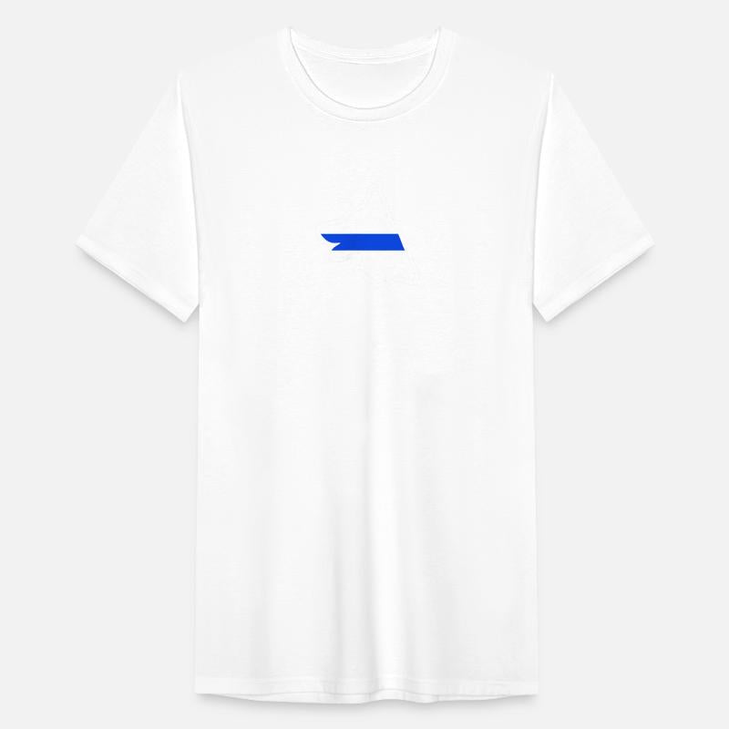 Police Thin Blue Silhouette