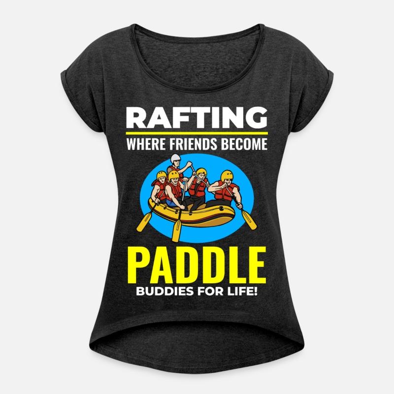 Rafting Team Raft White Water Rafter Paddle Funny