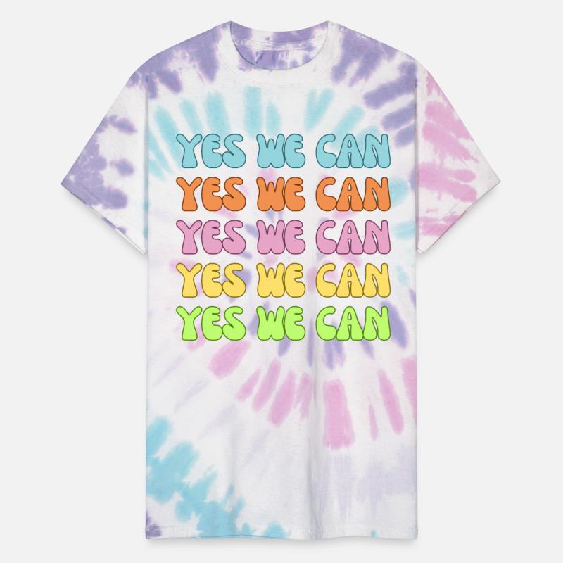 Retro YES WE Can Obama Protest Affirmation