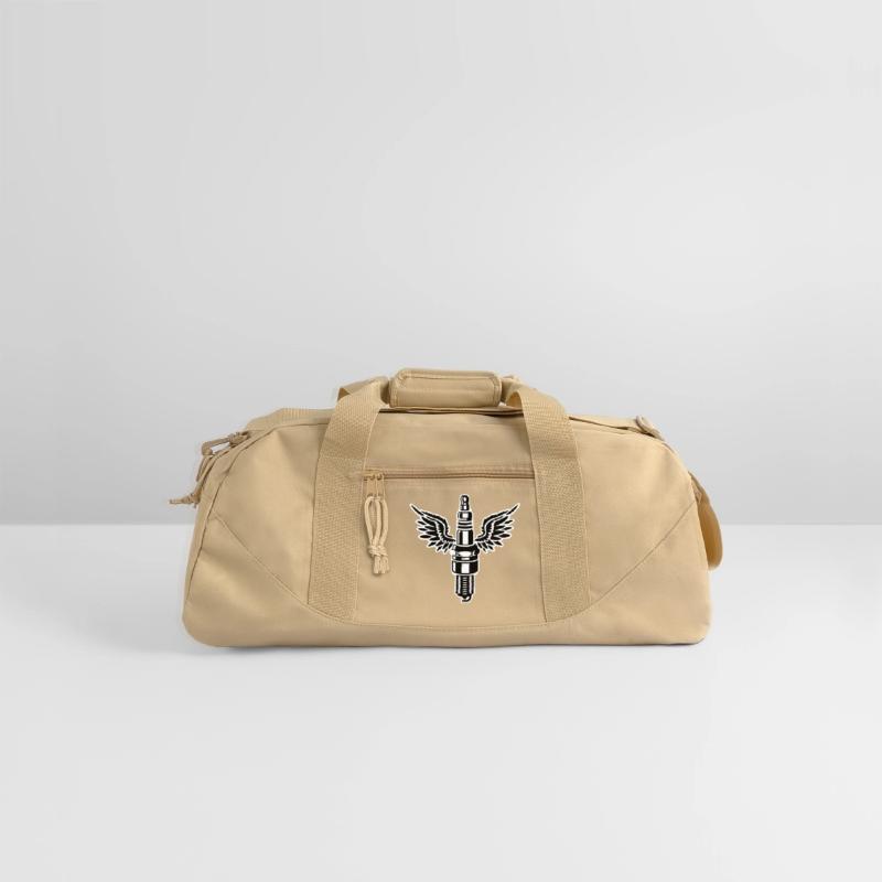 Sparkplug with wings motor motorsport mechanic