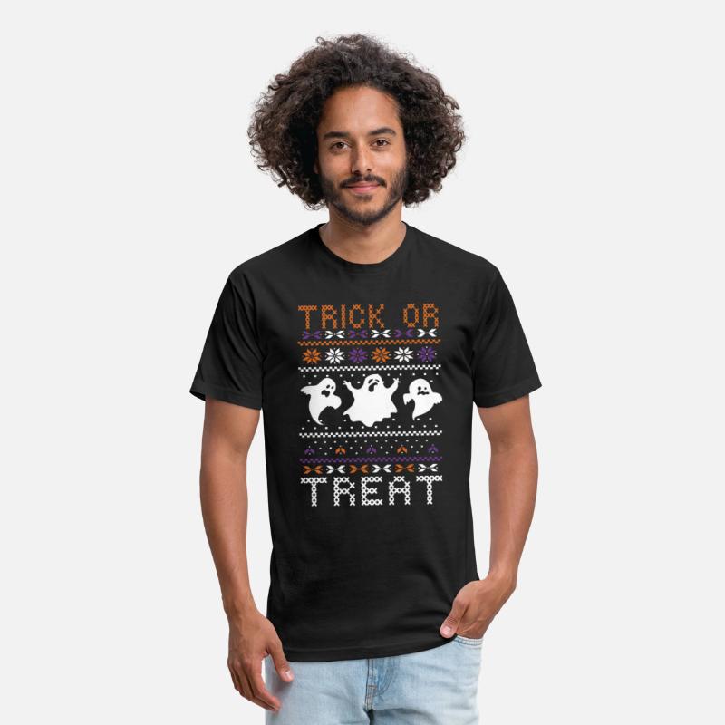Stitch Pattern Ghost Creatures Trick Halloween