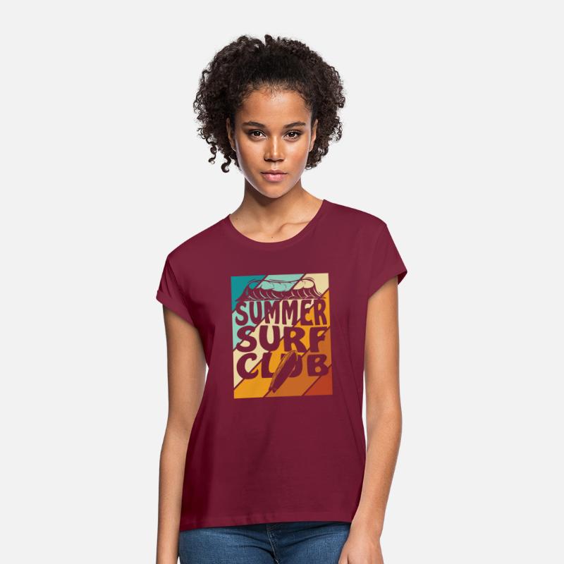 Summer Surf Club Vintage T Shirt