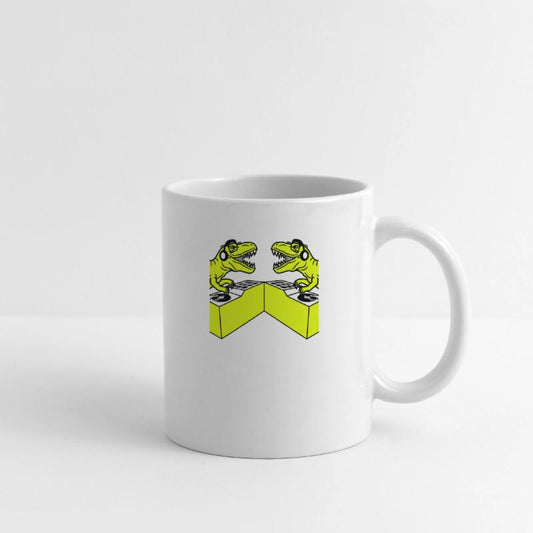 2 DJ Dinosaur T. Rex Team Dino Mixing Music Party