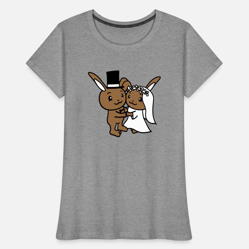 2 Rabbits Wedding Marriage Groom Bride Two Engaged