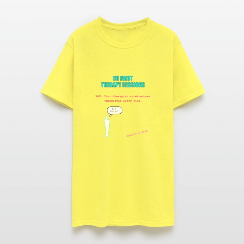 50 First Therapy Sessions Dark Humor Mental Healt