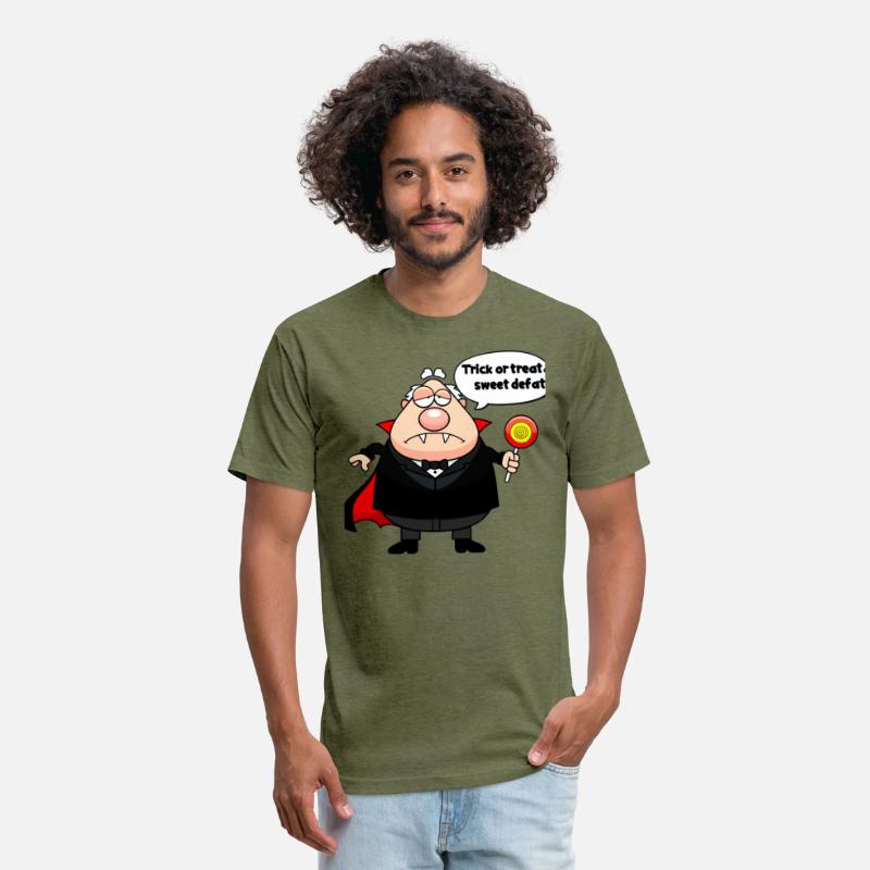 A Cartoon Dressed in A Vampire Costume T-Sghirt