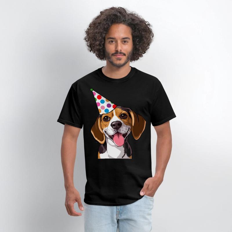 A happy dog celebrating in a dog club occasions