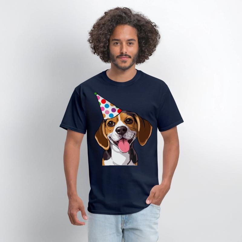 A happy dog celebrating in a dog club occasions