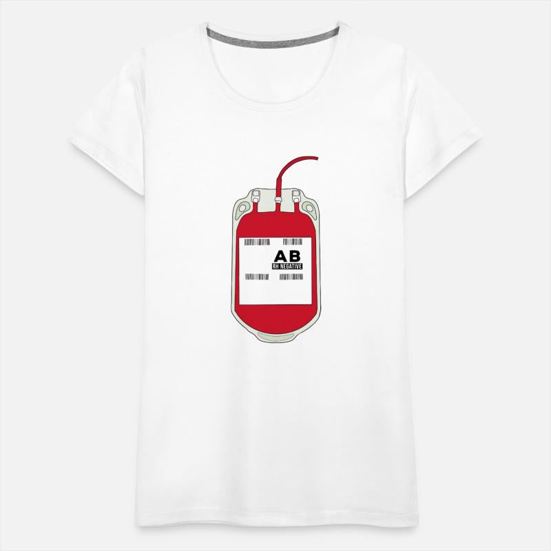 AB Negative Blood Bag