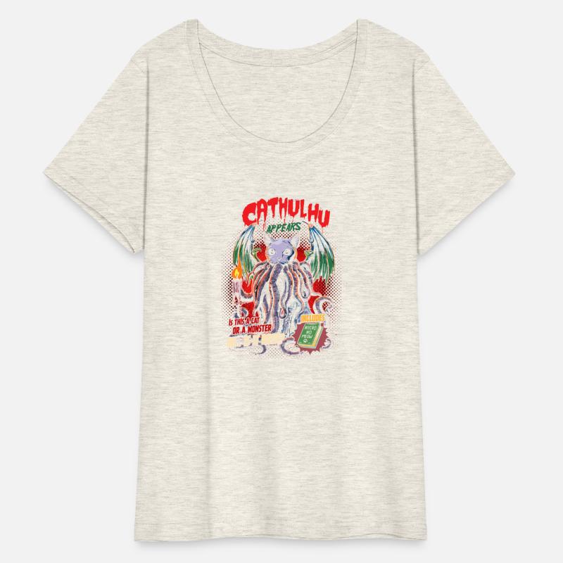 Adorable Cathulhu Cat-Lovecraft Fusion Design