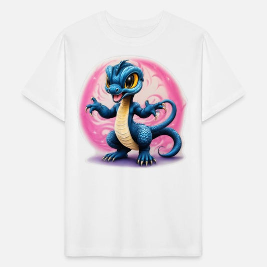 AI Airbrushed Cobra-Lizard Cartoon