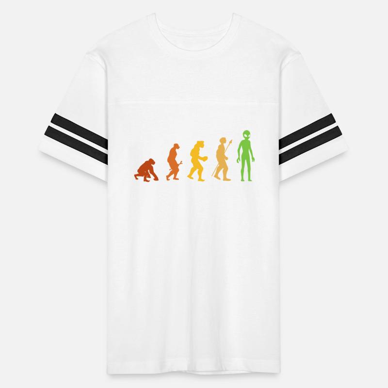 Alien Funny Human Evolution Growth Theory Retro
