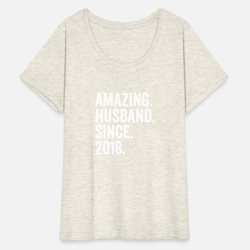 Amazing Husband Since 2018 4Th Wedding Anniversary