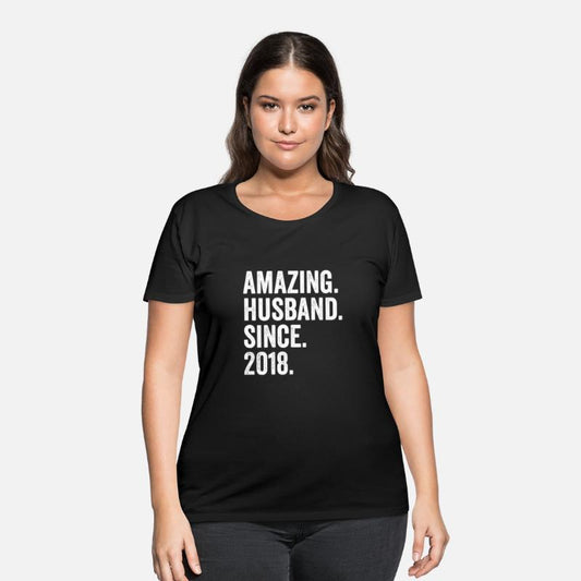 Amazing Husband Since 2018 4Th Wedding Anniversary