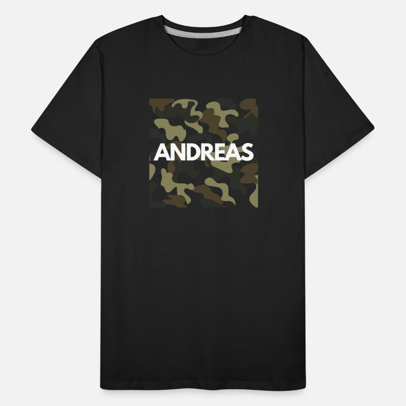 Andreas Name Hoodies Men Good Quality Camouflage