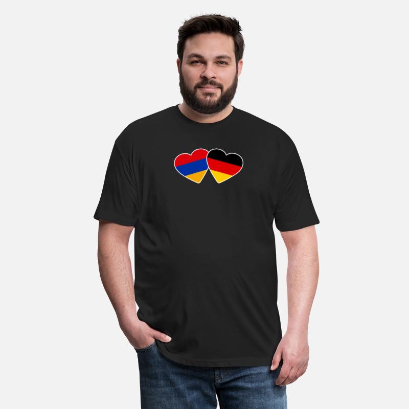 Armenia Germany Heart Flag Armenian