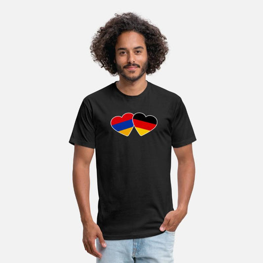 Armenia Germany Heart Flag Armenian