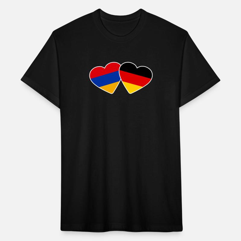 Armenia Germany Heart Flag Armenian