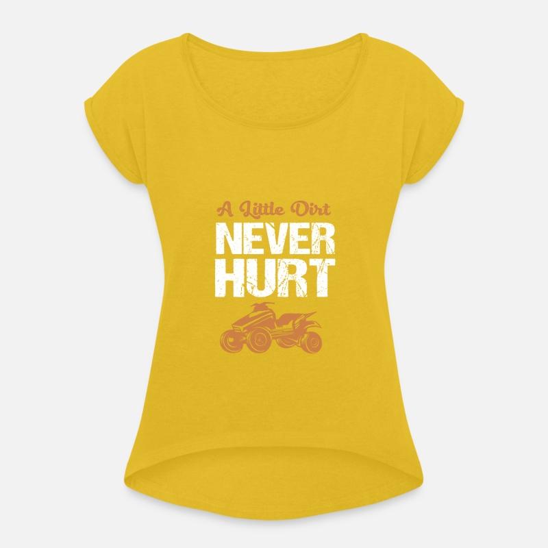 ATV Riding Quad Bike A Little Dirt Never Hurt