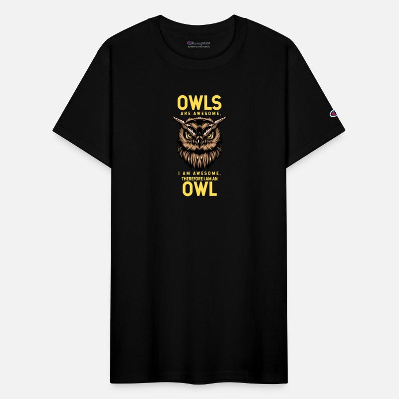 Awesome Cartoon I am an Owl Shirt for Owl Lovers