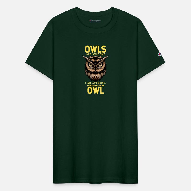 Awesome Cartoon I am an Owl Shirt for Owl Lovers