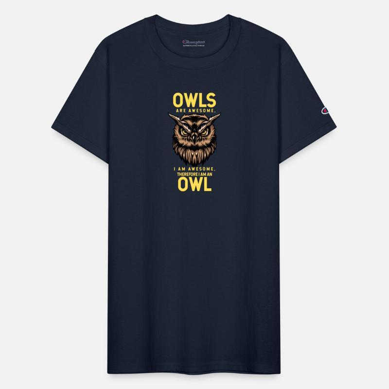 Awesome Cartoon I am an Owl Shirt for Owl Lovers