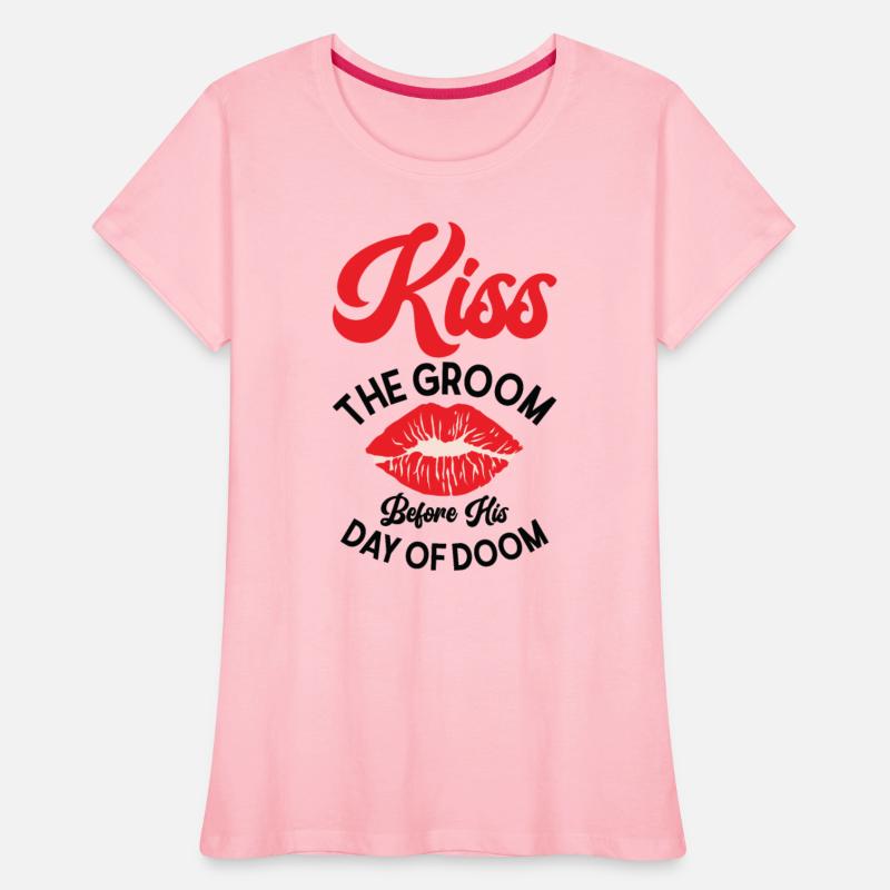 Bachelor Wedding Day Doom Kissing Groom