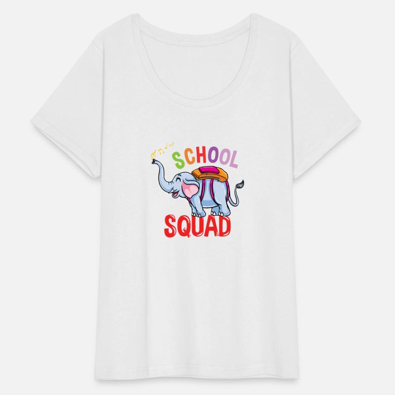 Back To School Elephant School Squad