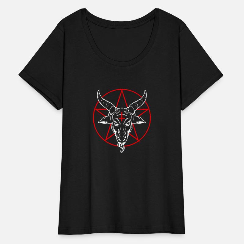 Baphomet Goat Satanic Pentagram