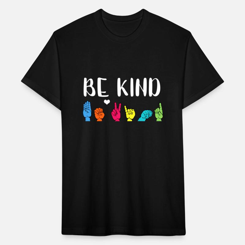 Be Kind Asl American Sign Language Kindness