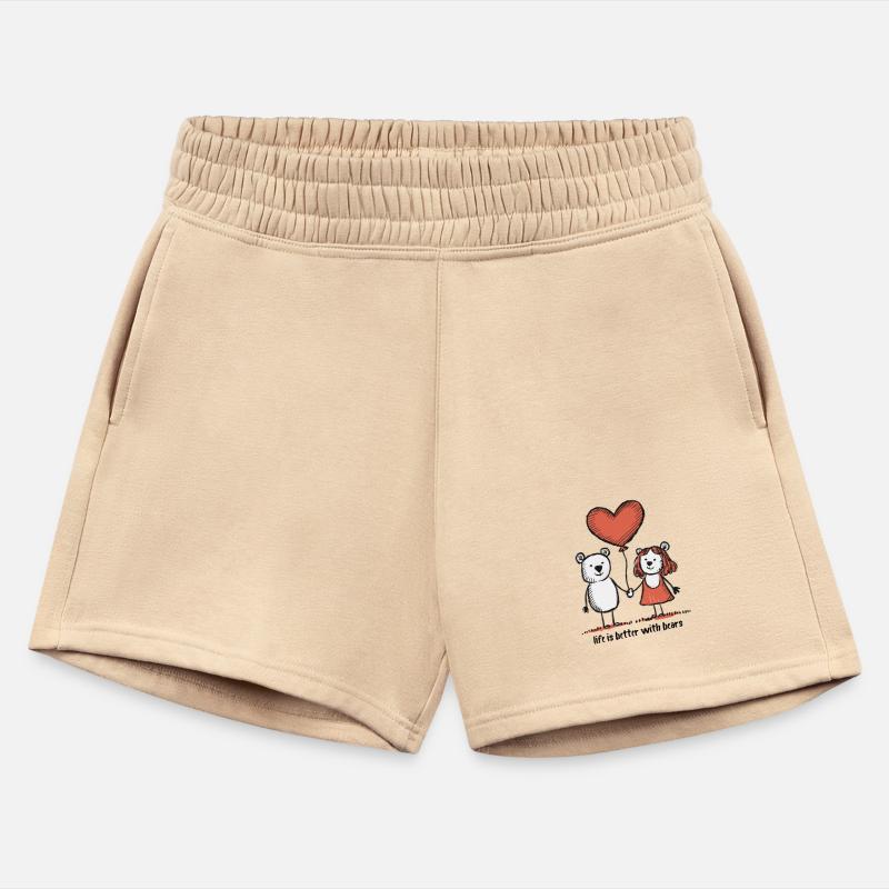 Bears Lovers Stick Figure Couple Funny Animals