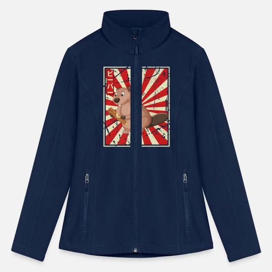 Beaver Retro Kawaii Vintage Rodent Animal Anime Ja