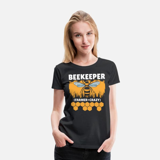 Beekeeper Crazy Farmer Beekeeping Honey Bee