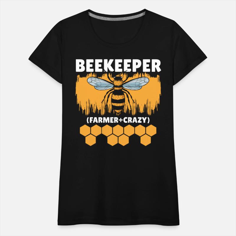 Beekeeper Crazy Farmer Beekeeping Honey Bee