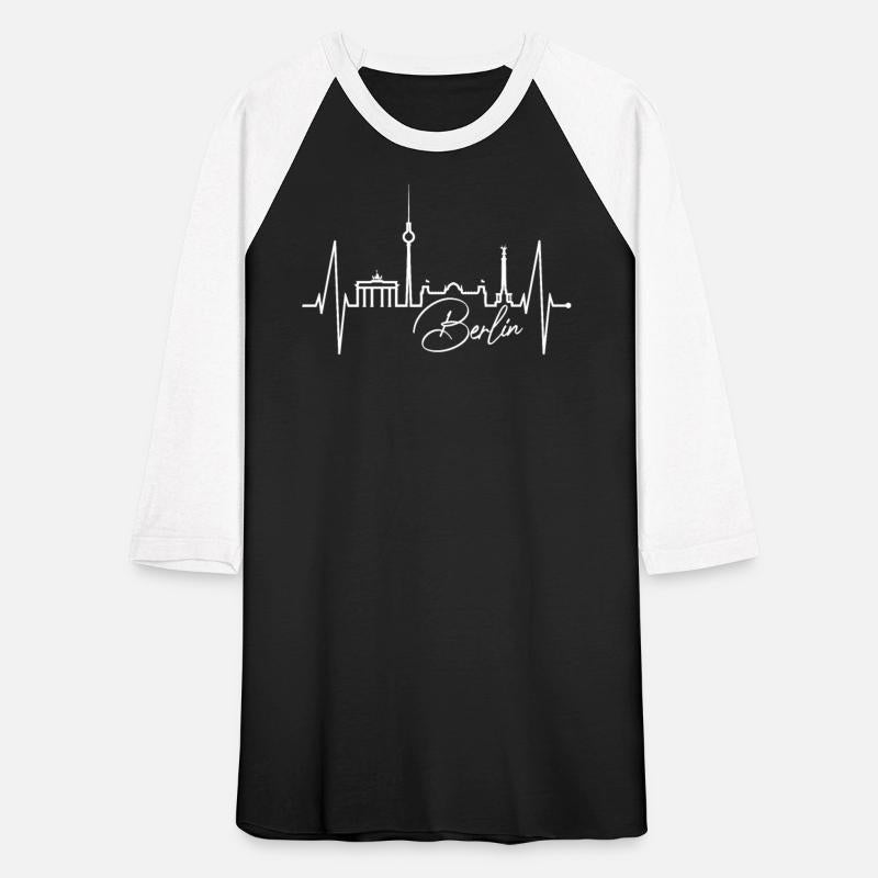 Berlin Skyline Heartbeat Germany Fan I Love Berlin
