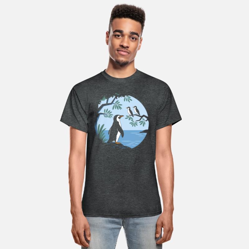 Birdwatching Penguins Nature Scene