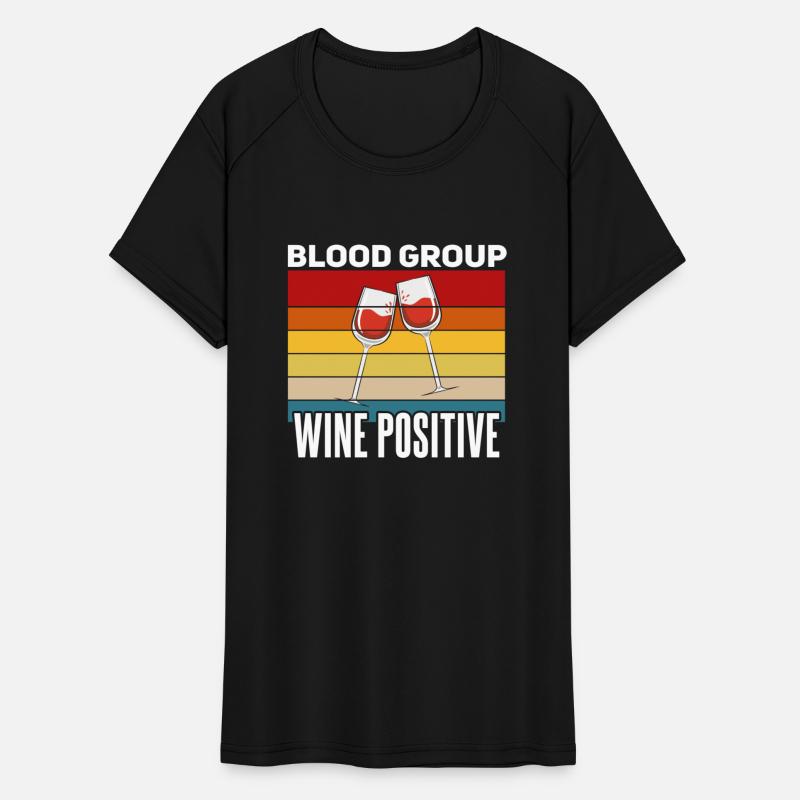 Blood Group Wine Drinker Saying