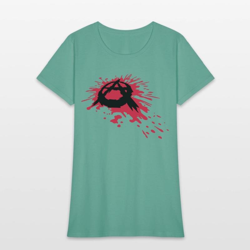 blood splash anarchy symbol