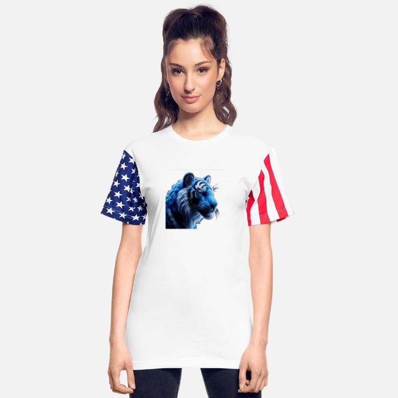 Blue Majesty: The Tiger's Gaze