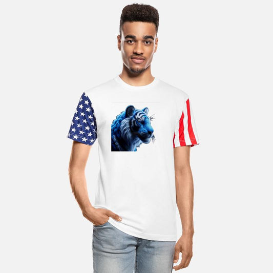 Blue Majesty: The Tiger's Gaze