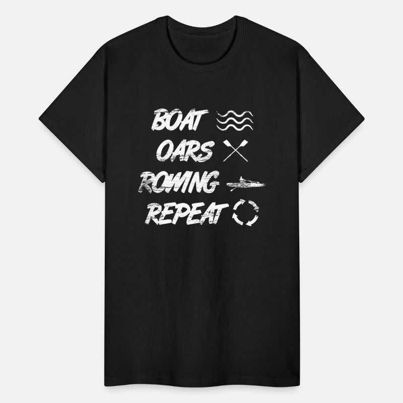 Boat Oars Rowing Repeat