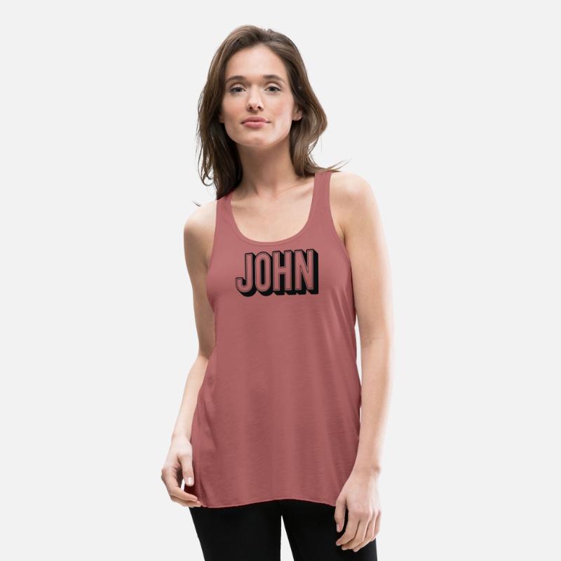 Bold Block Letter JOHN Graphic Design